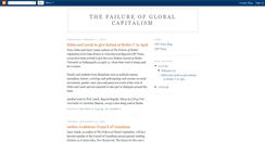 Desktop Screenshot of failureofglobalcapitalism.blogspot.com