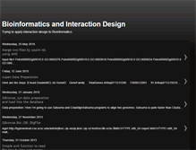 Tablet Screenshot of biointeraction.blogspot.com