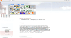 Desktop Screenshot of estudiocontableespinoza.blogspot.com