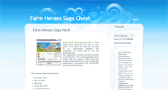 Desktop Screenshot of farmheroesagacheat.blogspot.com