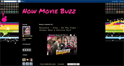 Desktop Screenshot of nowmoviebuzz.blogspot.com