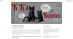 Desktop Screenshot of kkskwotes.blogspot.com