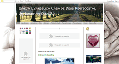 Desktop Screenshot of casadedeuspentecostal.blogspot.com
