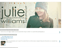 Tablet Screenshot of juliewilliamsphoto.blogspot.com