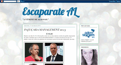 Desktop Screenshot of escaparateal.blogspot.com