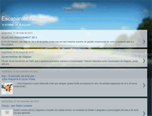 Tablet Screenshot of escaparateal.blogspot.com