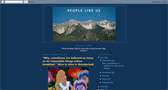 Desktop Screenshot of plu-peoplelikeus.blogspot.com