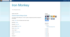 Desktop Screenshot of ironmonkey.blogspot.com