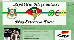 Desktop Screenshot of entreveroxucro.blogspot.com