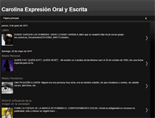 Tablet Screenshot of caroexpresion.blogspot.com