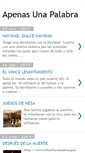 Mobile Screenshot of apenasunapalabra.blogspot.com