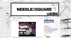 Desktop Screenshot of needle2square.blogspot.com