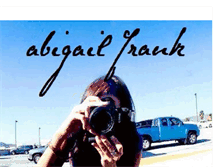 Tablet Screenshot of abigailfrank.blogspot.com