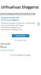 Mobile Screenshot of chihuahuasbloggeros.blogspot.com