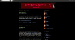 Desktop Screenshot of mongoosehero3.blogspot.com