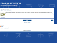 Tablet Screenshot of deasillustration.blogspot.com