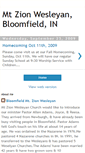 Mobile Screenshot of mtzionwesleyanbloomfield.blogspot.com