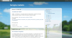 Desktop Screenshot of famigliamafaldo.blogspot.com