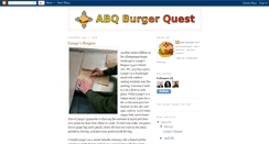 Desktop Screenshot of abqburgerquest.blogspot.com