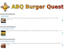 Tablet Screenshot of abqburgerquest.blogspot.com
