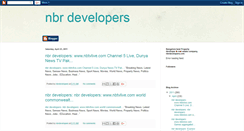 Desktop Screenshot of nbrlanddevelopers-nbrdevelopers.blogspot.com