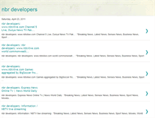 Tablet Screenshot of nbrlanddevelopers-nbrdevelopers.blogspot.com
