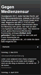 Mobile Screenshot of medien-zensur.blogspot.com