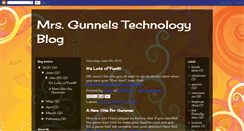 Desktop Screenshot of gunnelstechclass.blogspot.com