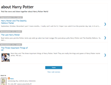 Tablet Screenshot of my-harrypotter.blogspot.com