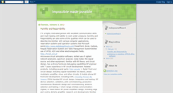 Desktop Screenshot of impossibleandpossible121.blogspot.com
