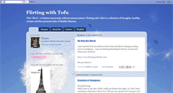 Desktop Screenshot of flirtingwithtofu.blogspot.com