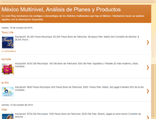 Tablet Screenshot of mexicomultinivel.blogspot.com