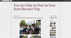 Desktop Screenshot of nextelevatortrip.blogspot.com