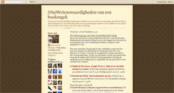 Desktop Screenshot of boekengek.blogspot.com