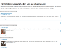 Tablet Screenshot of boekengek.blogspot.com