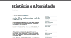Desktop Screenshot of historiaealteridade.blogspot.com