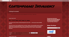 Desktop Screenshot of contemporaryinsurgency.blogspot.com