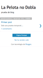 Mobile Screenshot of lapelotanodobla.blogspot.com