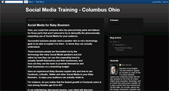 Desktop Screenshot of columbusohiosocialmediatraining.blogspot.com