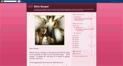 Desktop Screenshot of elvisgospel.blogspot.com