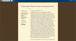 Desktop Screenshot of gettysburgcollegekatrina.blogspot.com