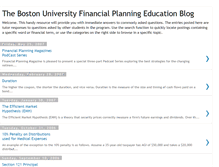 Tablet Screenshot of online-financial-planning.blogspot.com