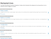 Tablet Screenshot of horizontallives.blogspot.com