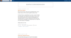 Desktop Screenshot of koficcinodesigns.blogspot.com