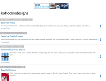 Tablet Screenshot of koficcinodesigns.blogspot.com