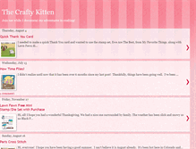 Tablet Screenshot of craftykitten1.blogspot.com