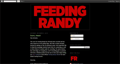 Desktop Screenshot of feedingrandy.blogspot.com