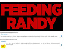 Tablet Screenshot of feedingrandy.blogspot.com