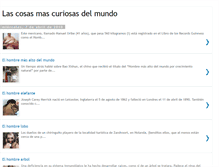 Tablet Screenshot of curiosoeincreible.blogspot.com