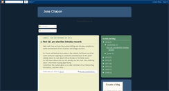 Desktop Screenshot of josechajon.blogspot.com